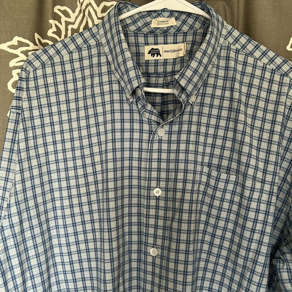 Onward reserve button down